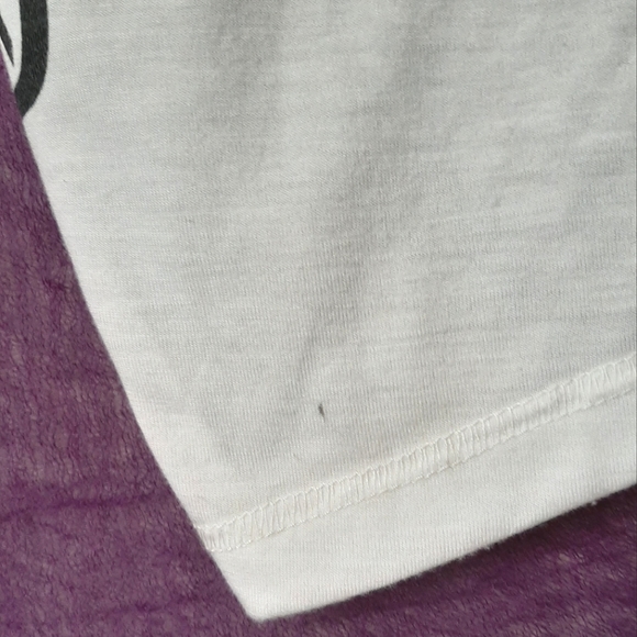 Zebra Asymmetrical Short Sleeved Top - Picture 4 of 4